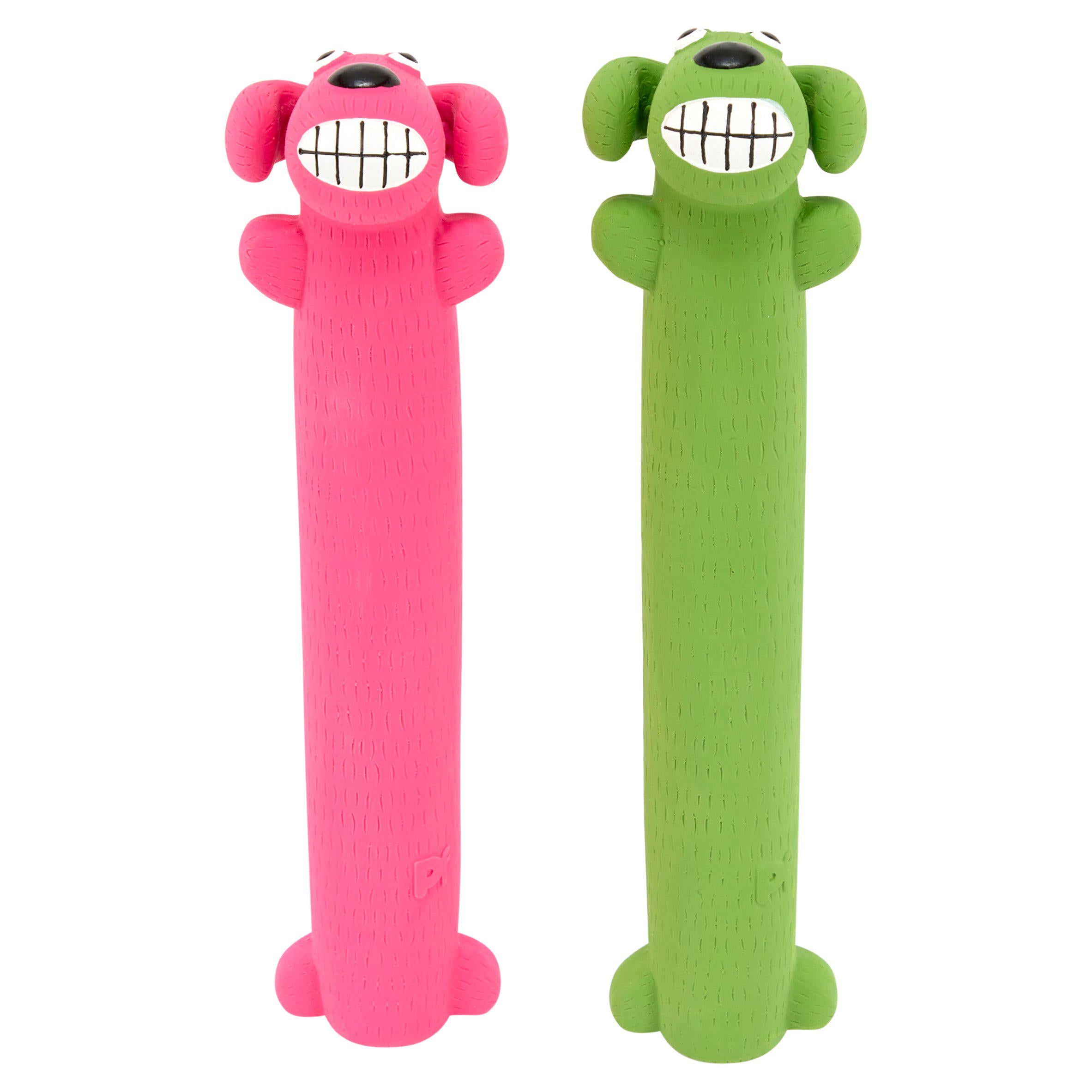 Petface latex squeaky dog loofa toy - British product