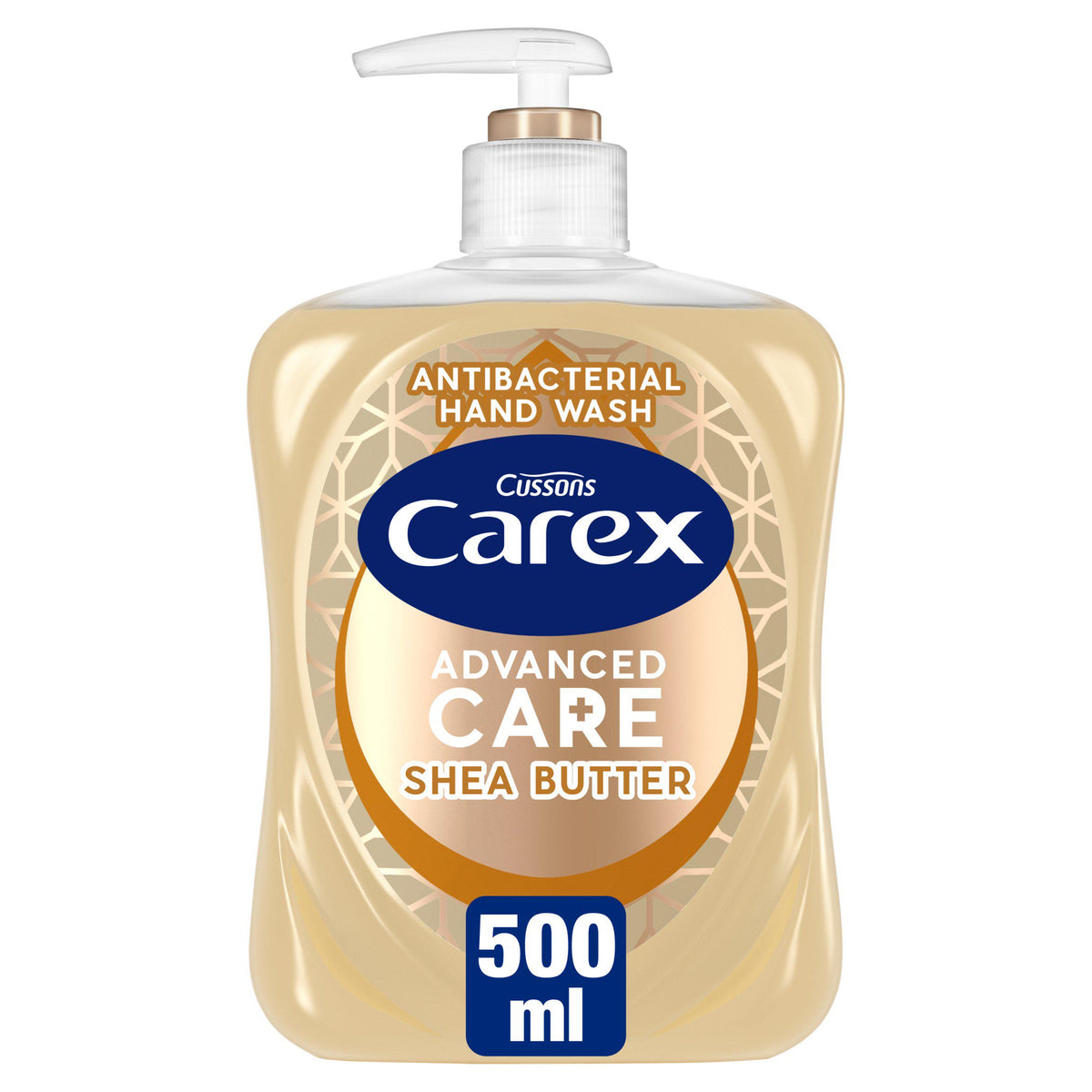 Carex shea butter antibacterial hand wash 500ml - British product