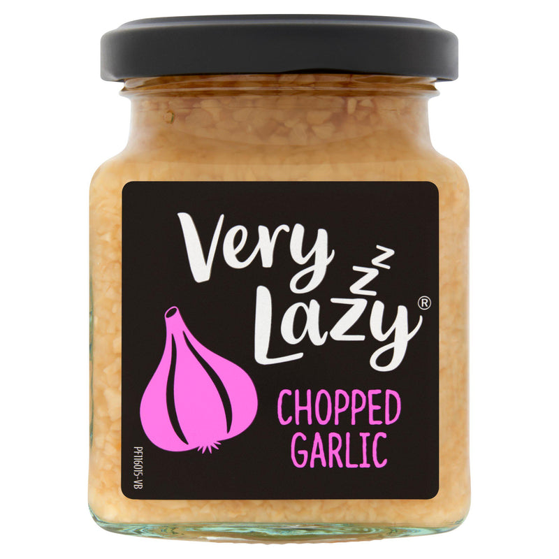 Very Lazy Chopped Garlic In Vinegar 200g (British brand)