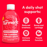 Turmeric Co raw turmeric ginger shot 420ml - British product