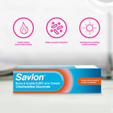 Savlon Burns & Scalds Cream 30g, imported from the UK