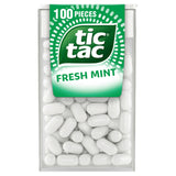 Tic Tac mint sweets Fresh Mint 49g, imported from the UK