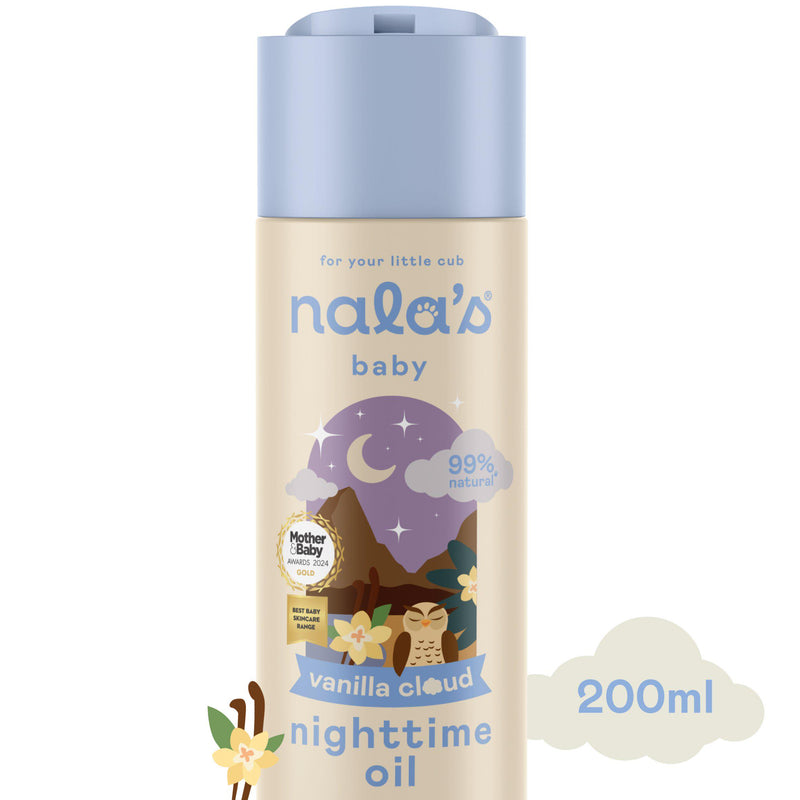 Nala's Baby Vanilla Cloud Nighttime Oil 200ml - British product
