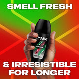Lynx Africa antiperspirant deodorant roll on 50ml, UK version