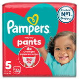 Pampers Baby-Dry nappy pants Size 5 (British brand)