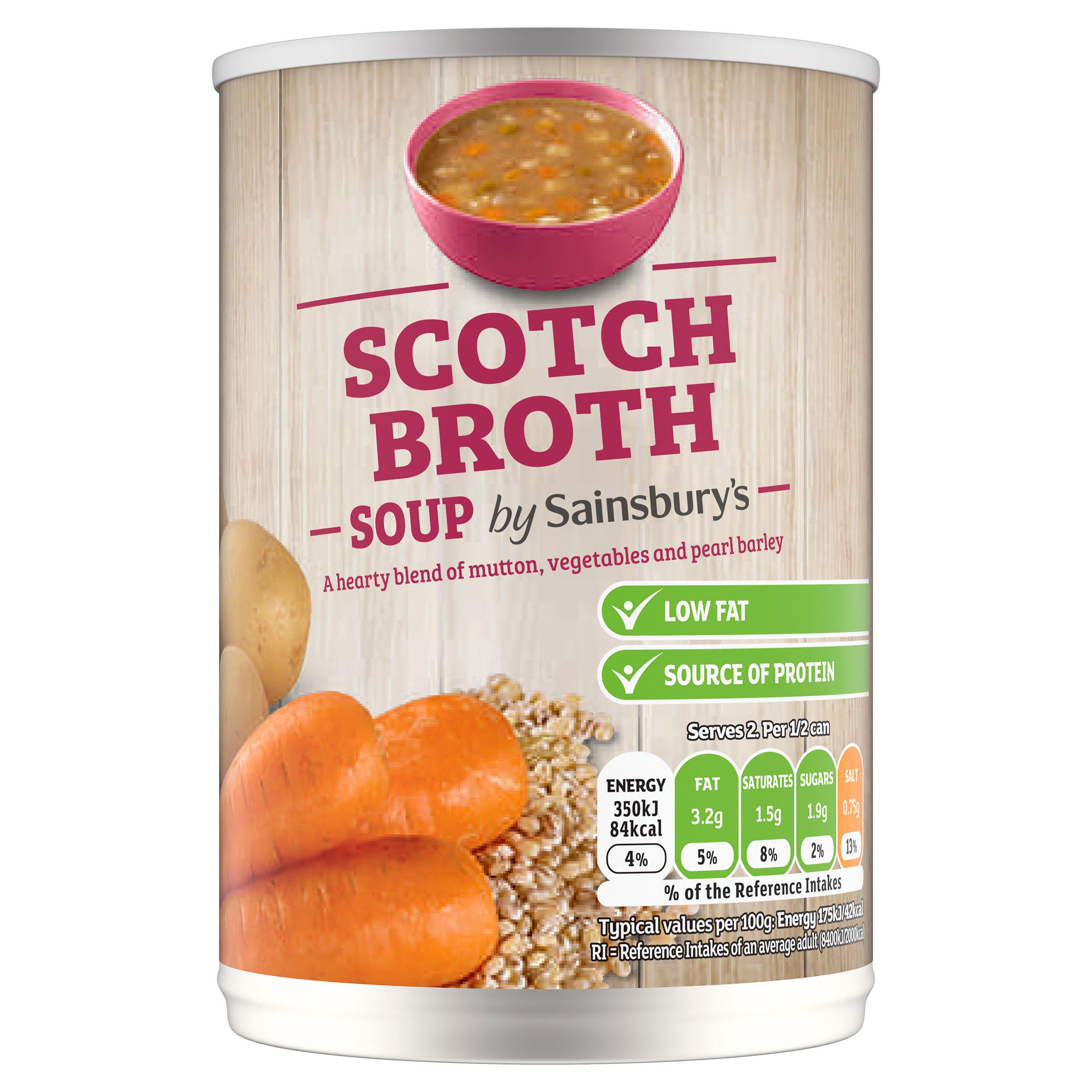 Sainsbury's Scotch Bouillon Suppe 400g