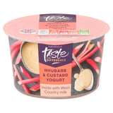 Sainsbury's yogurt Rhubarb and Custard Summer Edition 150g - British product