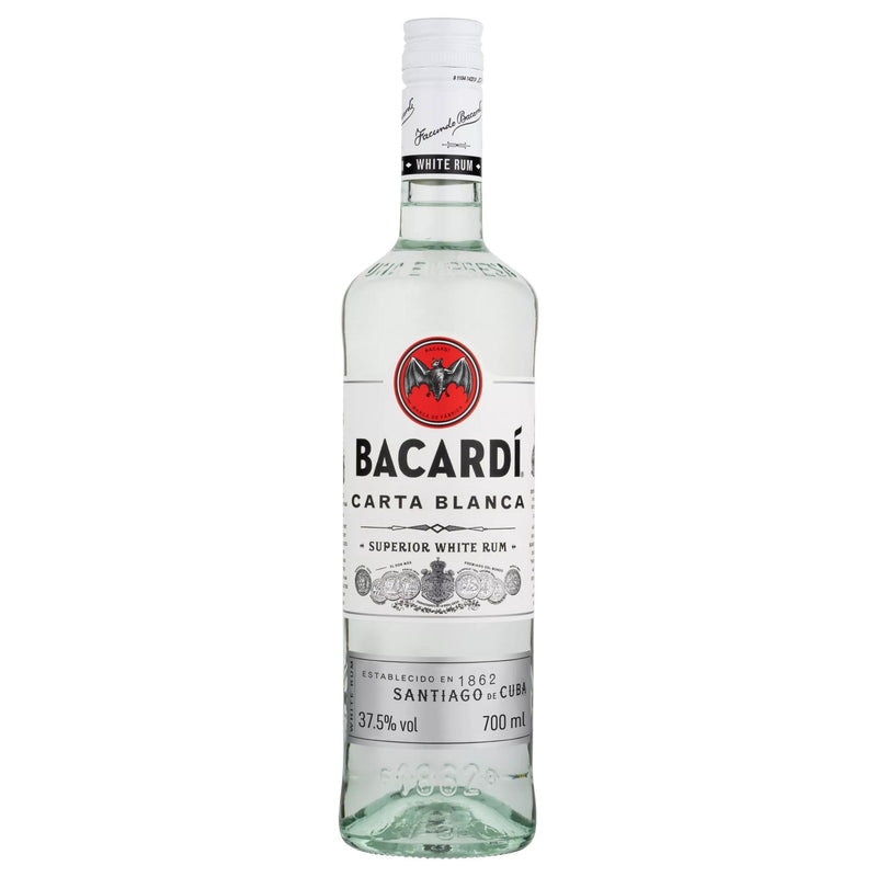 Bacardi Carta Blanca Superior white rum 70cl - British product