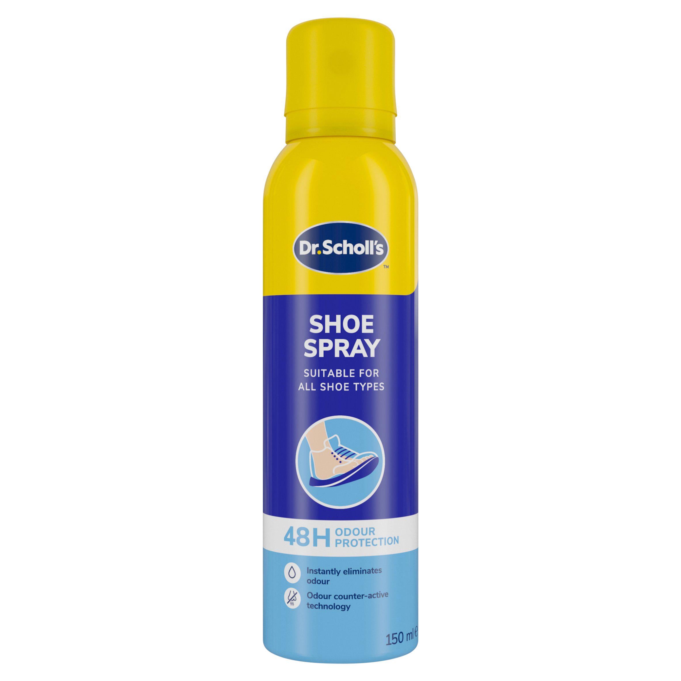 Dr. Scholl's shoe spray, UK version