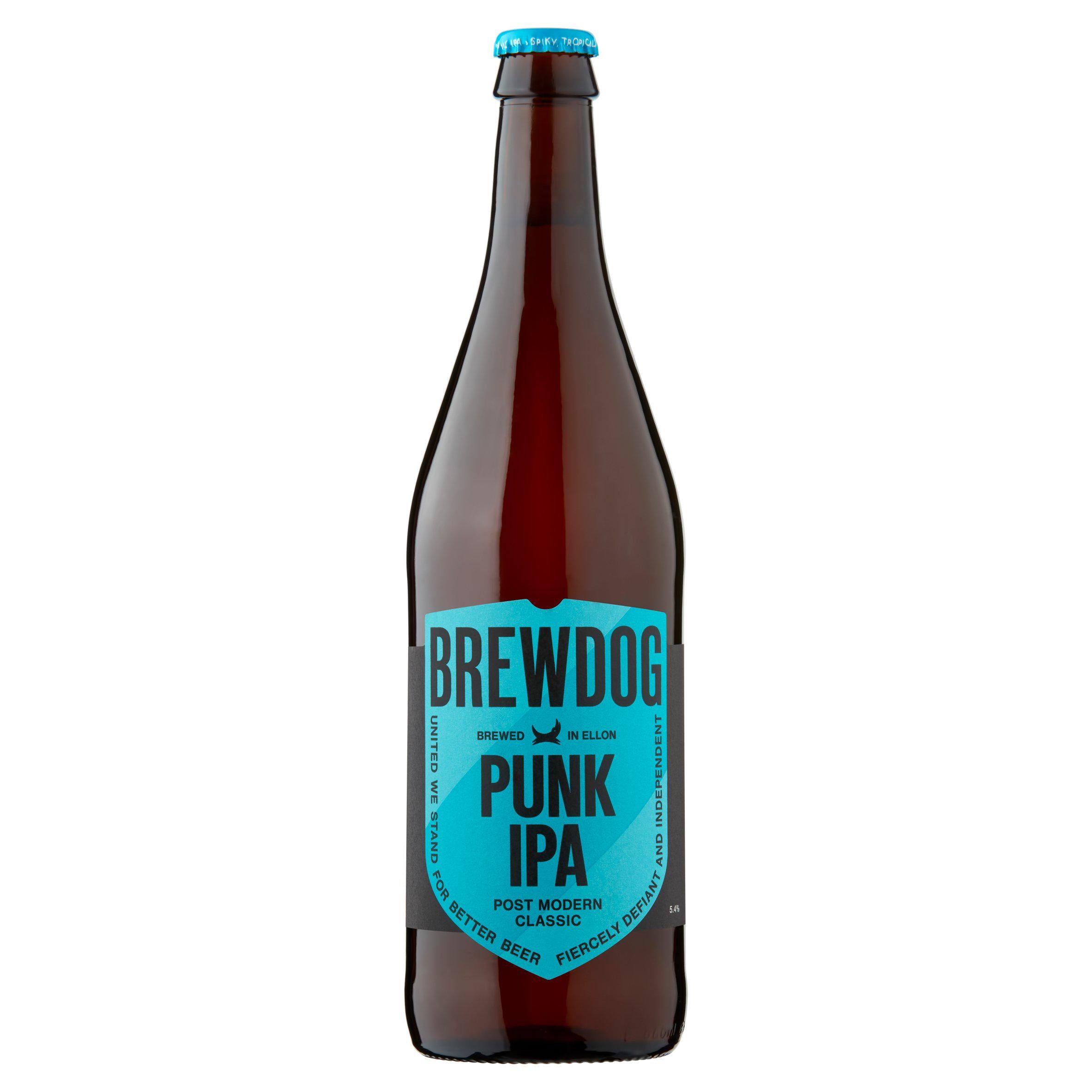 BrewDog Punk IPA 660ml bottle of Scottish pale ale - British product