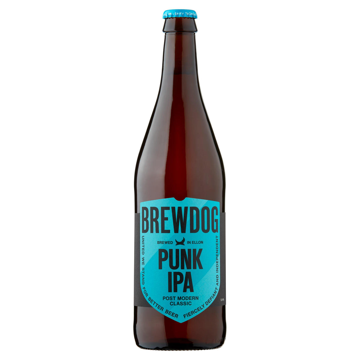 BrewDog Punk IPA 660ml bottle of Scottish pale ale - British product
