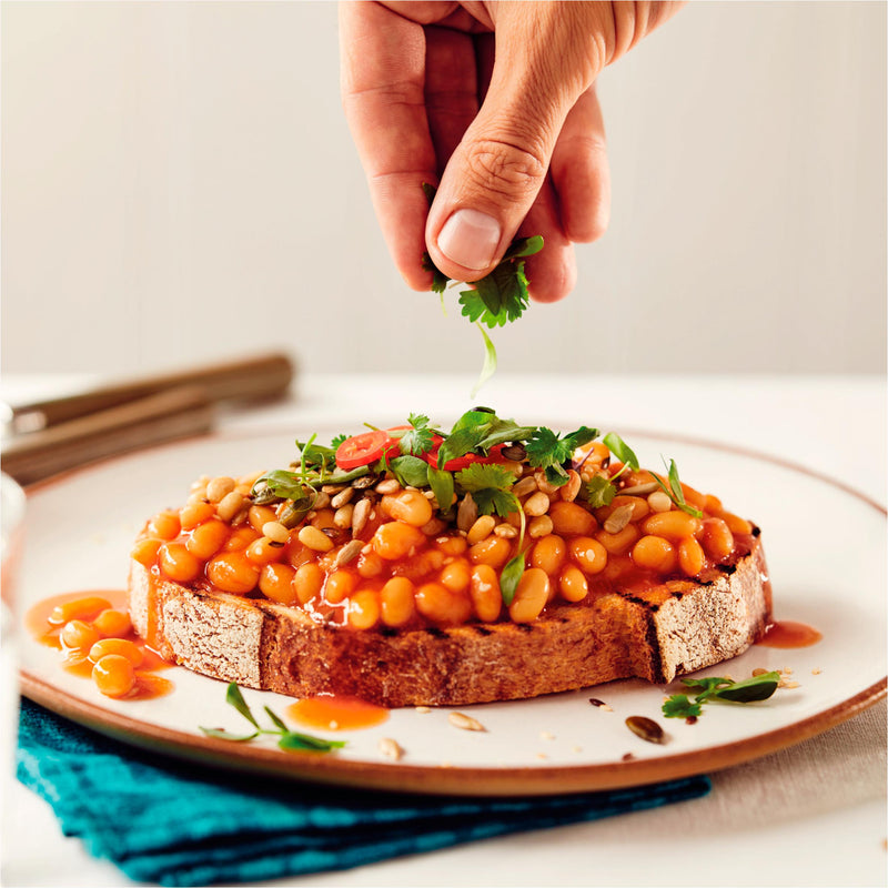 Heinz Baked Beans Snap Pots No Added Sugar 4x200g (British brand)