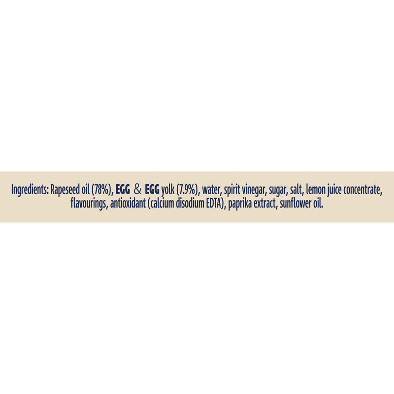 Hellmann's Real Squeezy Mayonnaise 250ml, UK version