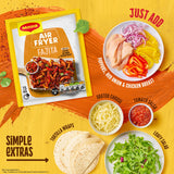 Maggi air fryer fajita seasoning mix 27g, imported from the UK