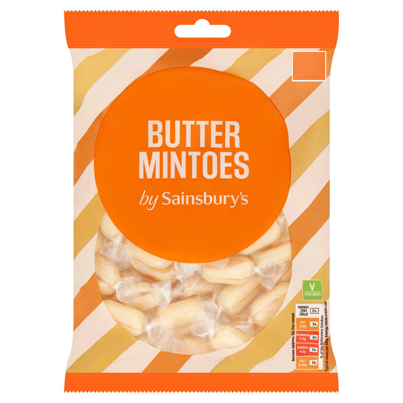 Sainsbury's Butter Mintoes mint sweets 400g - British product