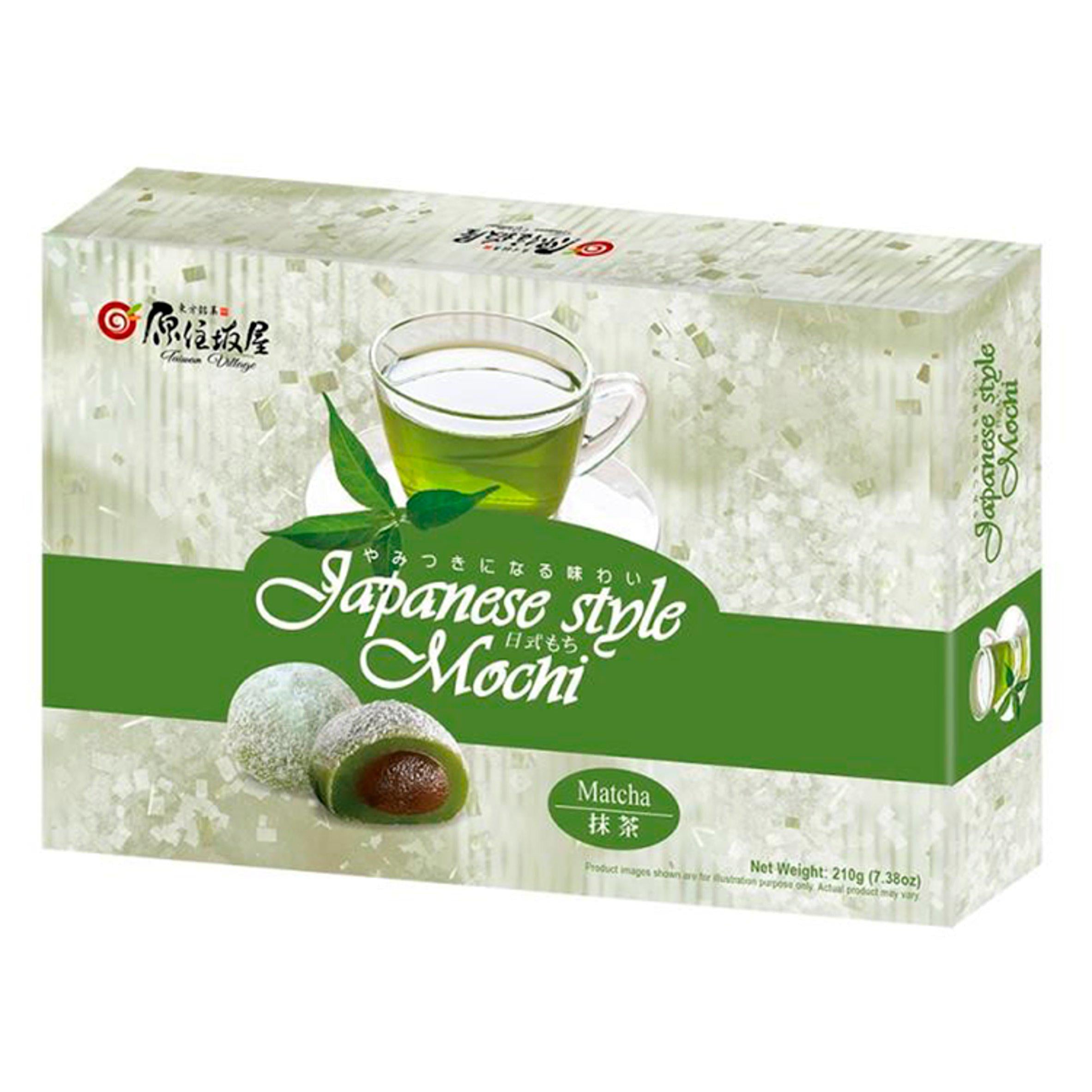 Japanese style mochi matcha 210g - British product