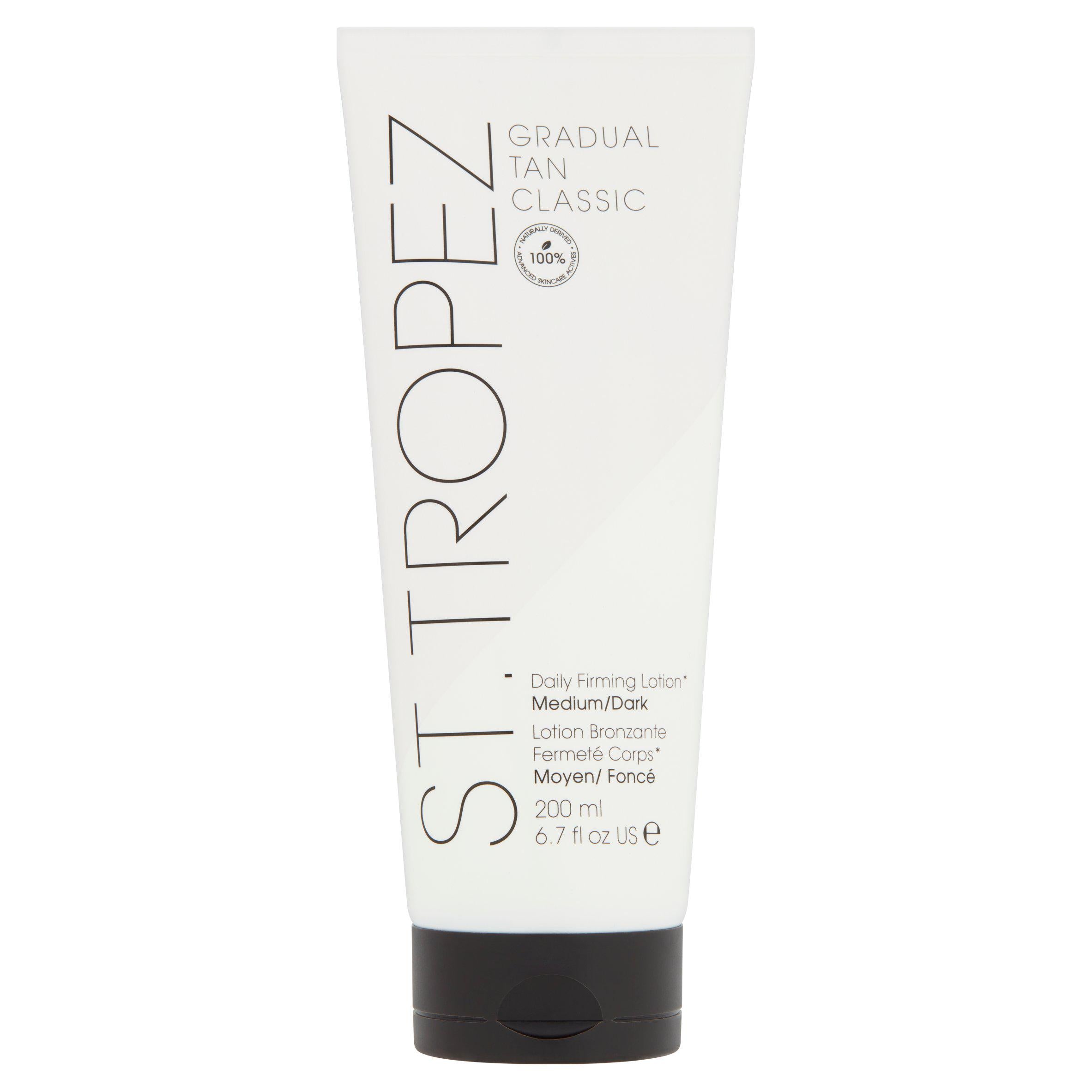St. Tropez gradual tan firming lotion medium dark 200ml (British brand)