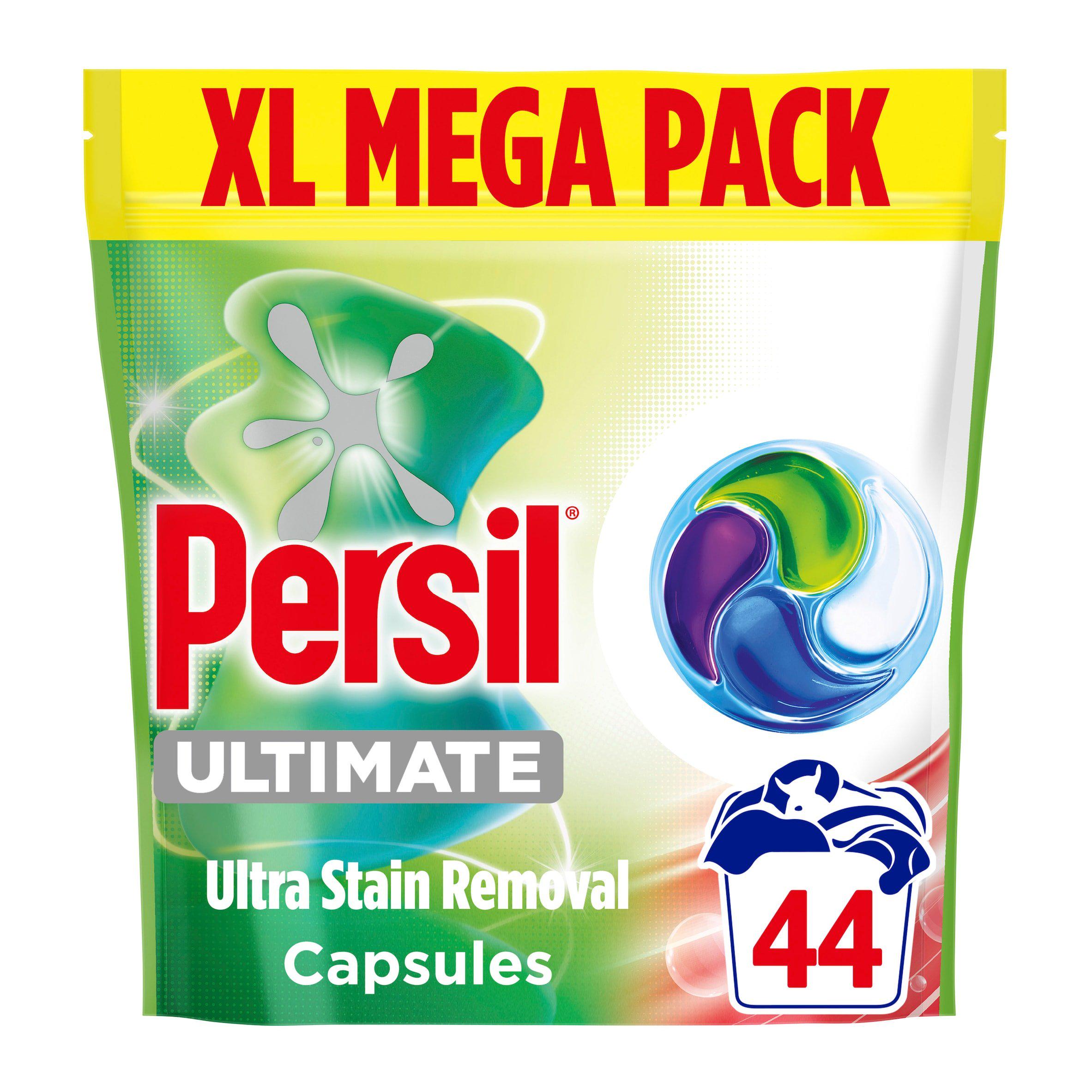 Persil Ultimate laundry capsules 44 washes (British brand)