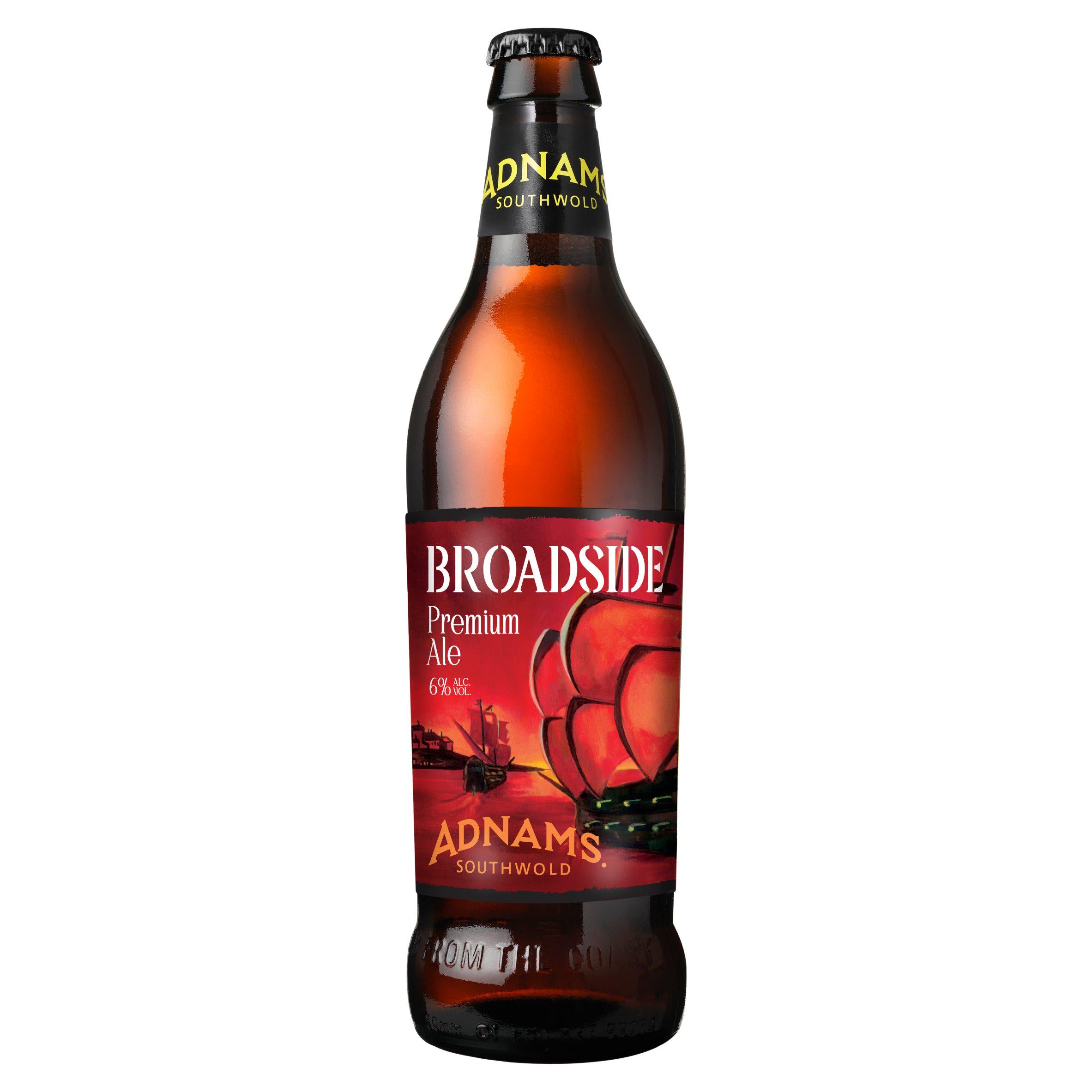 Adnams Broadside Ruby Red Ale 500ml - British product