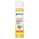 Garnier Vitamin C Brightening UV Mist 75ml bottle, UK version