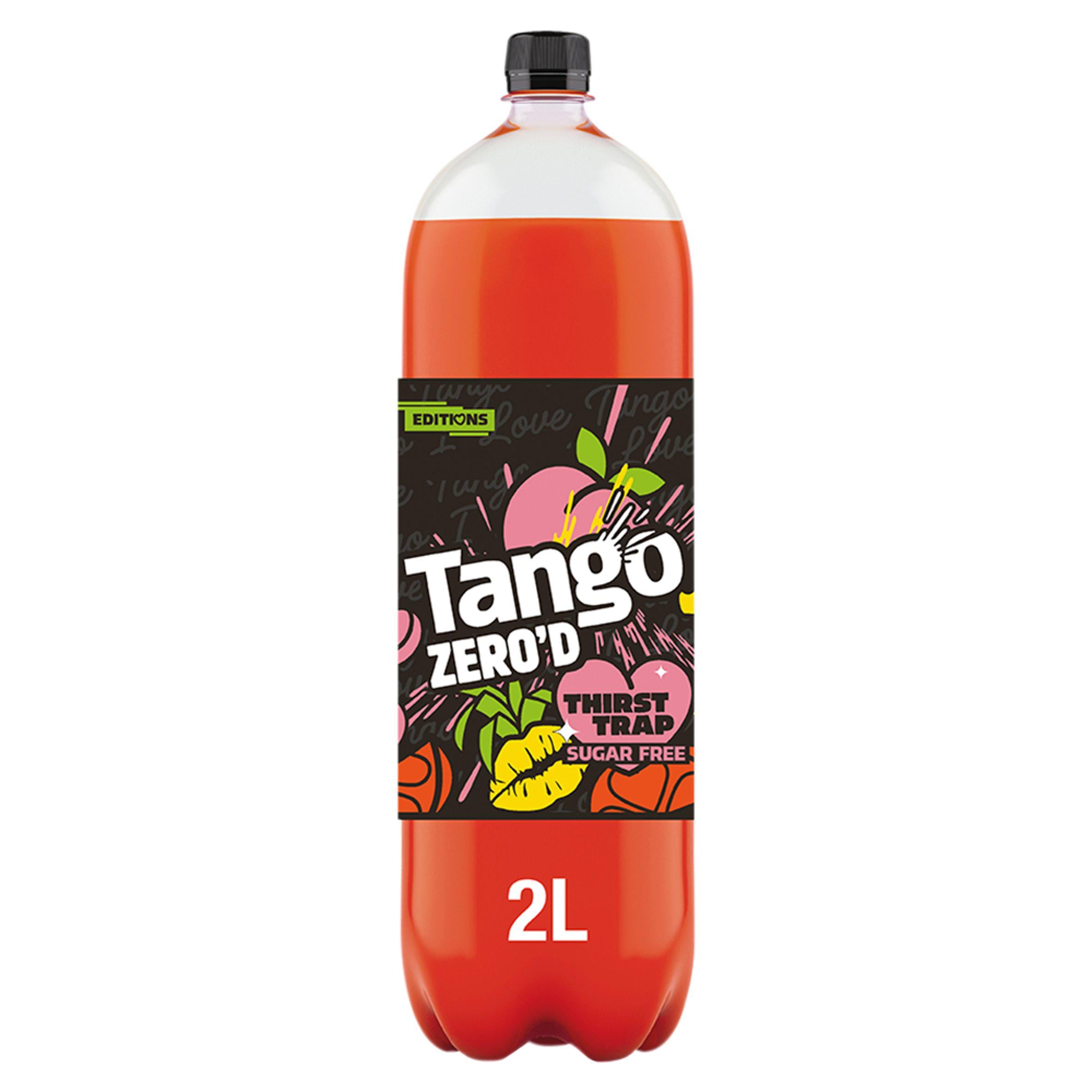 Tango Zero'd Thirst Trap sugar free drink 2L bottle, imported from the UK