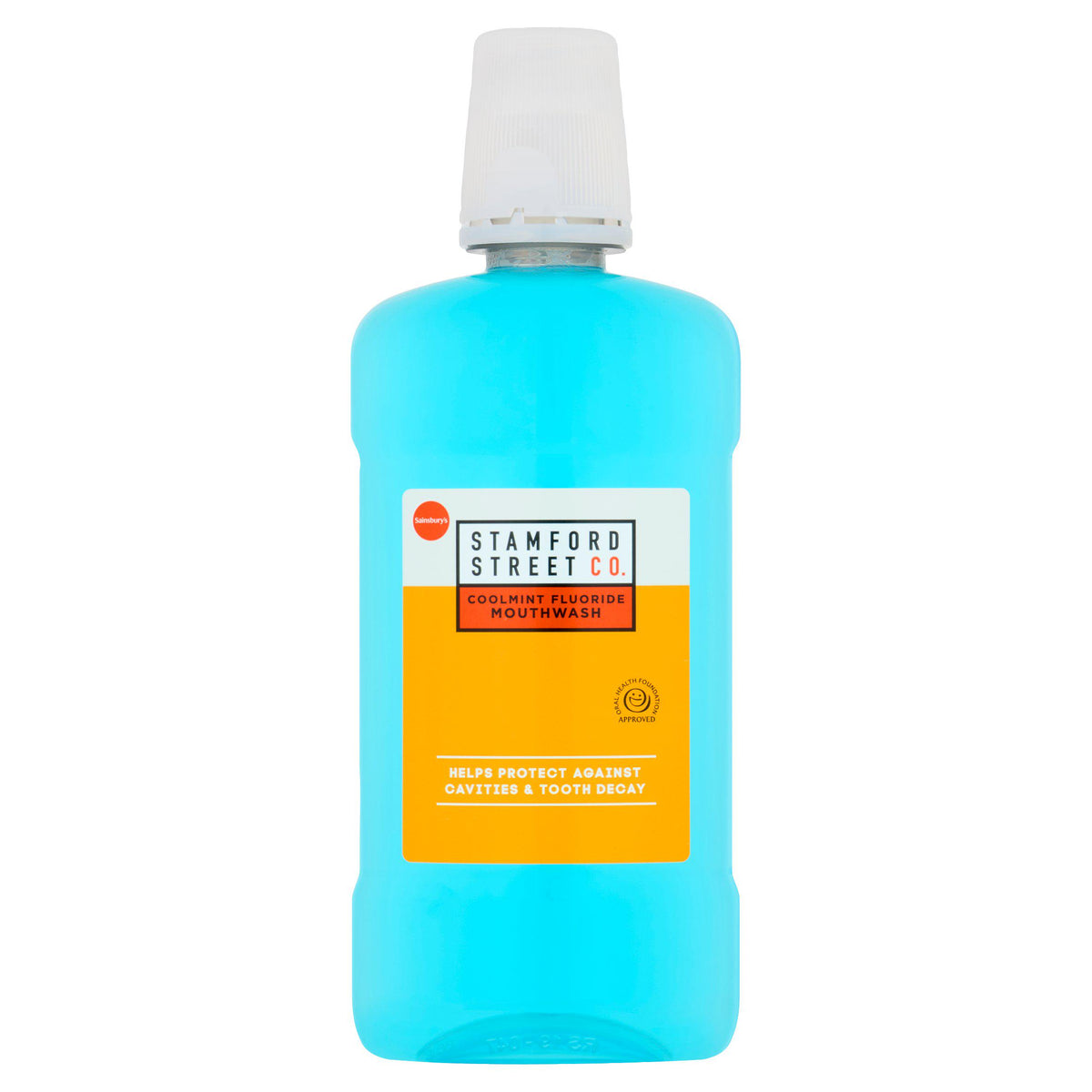 Stamford Street Mouthwash coolmint fluoride 500ml (British brand)