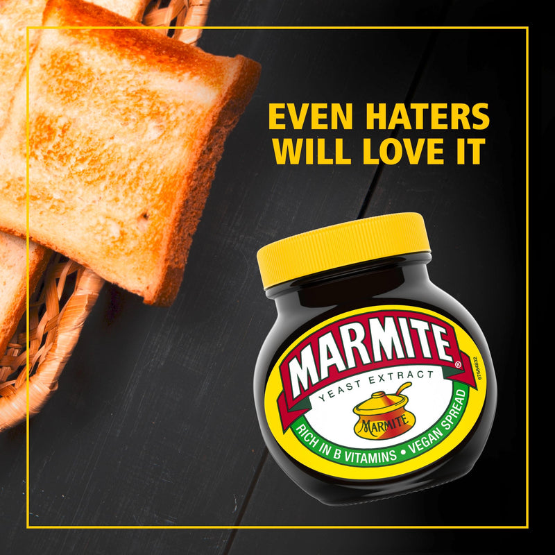 Marmite classic yeast extract spread 250g, imported from the UK