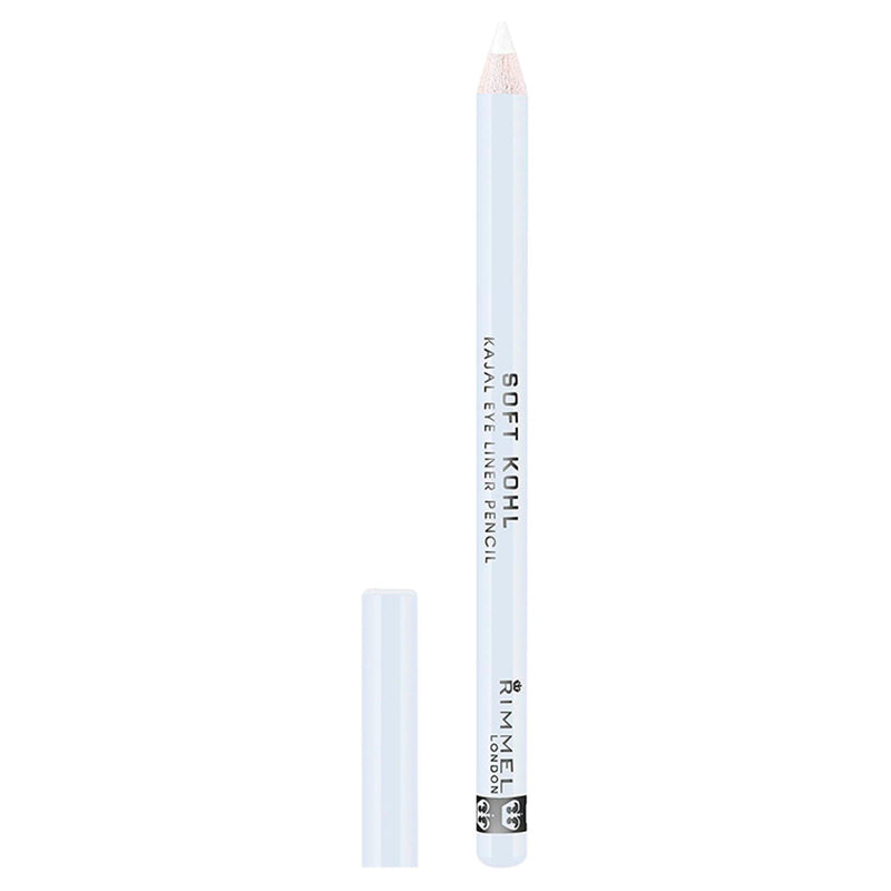 Rimmel London Soft Kohl Kajal eye liner pencil Pure White 1.2g (British brand)