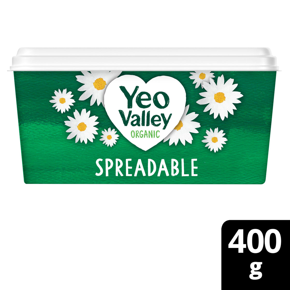 Yeo Valley organic spreadable blend 400g, imported from the UK