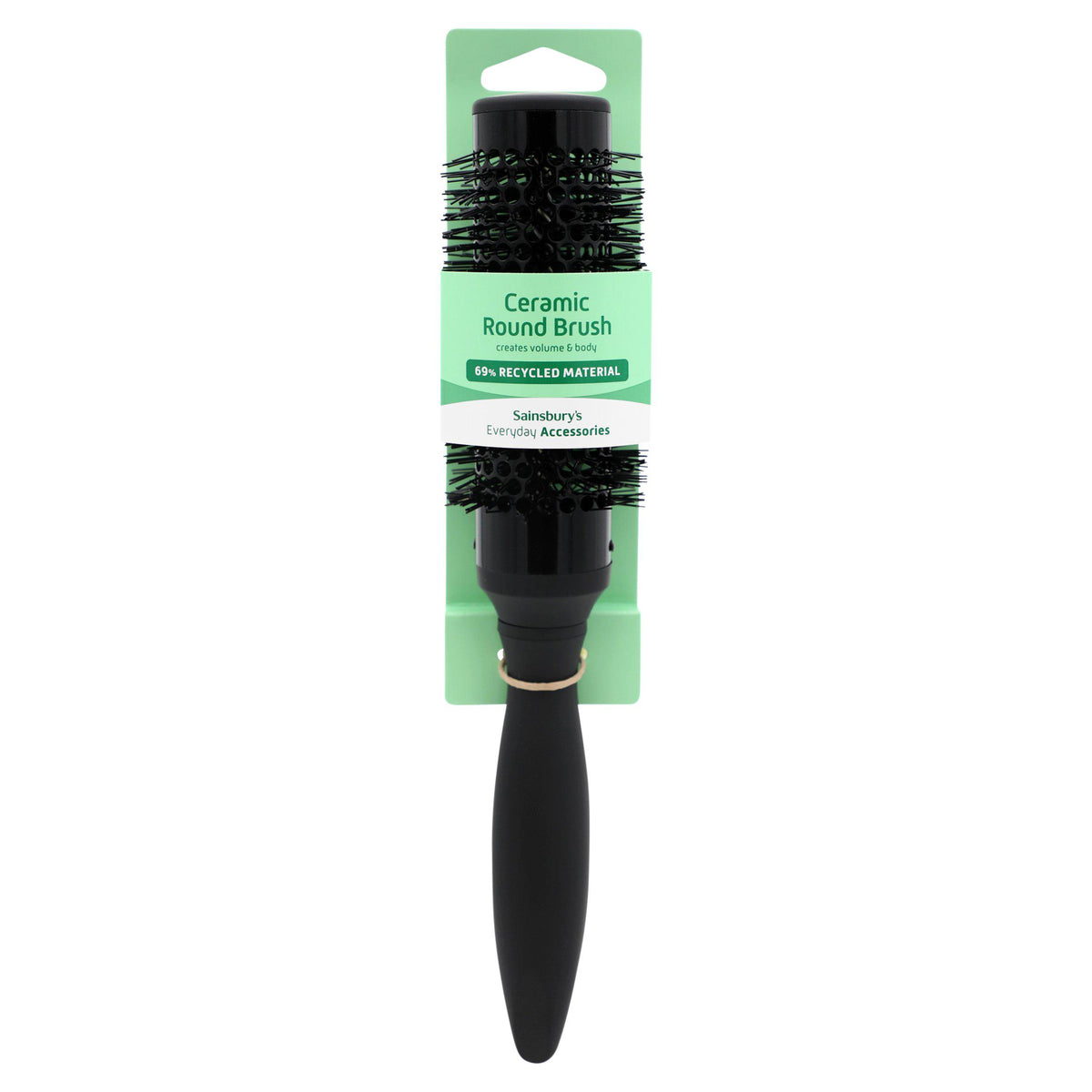 Sainsbury's ceramic round hair brush (British brand)
