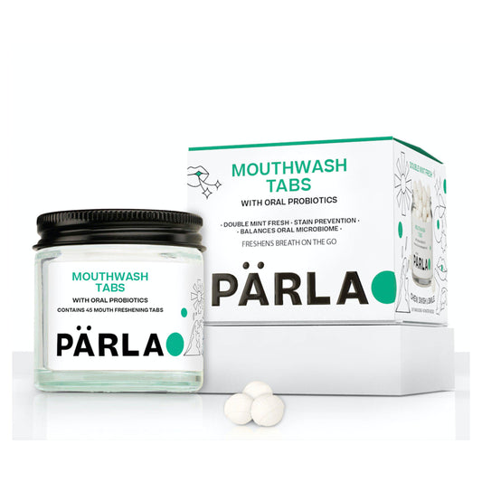 PÄRLA Mouthwash Probiotic Tabs x45 GOODS Sainsburys   