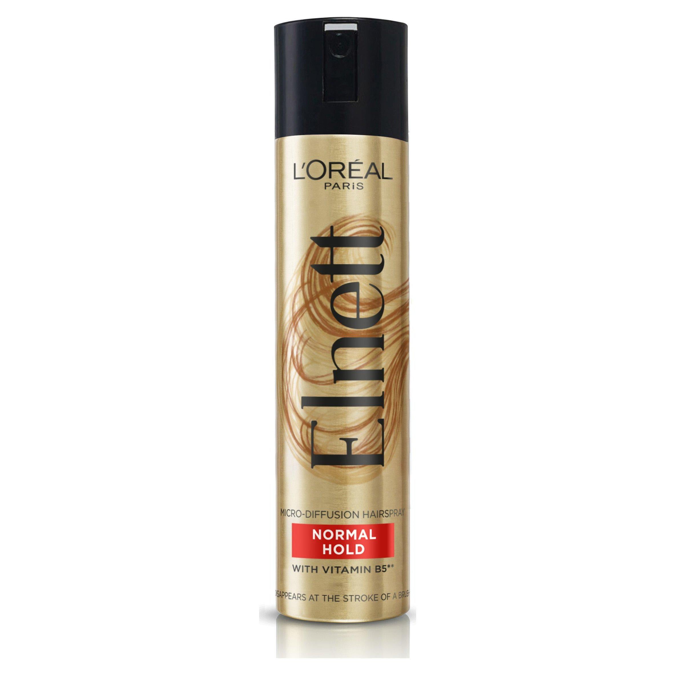 L'Oreal Elnett normal strength hairspray 75ml (British brand)