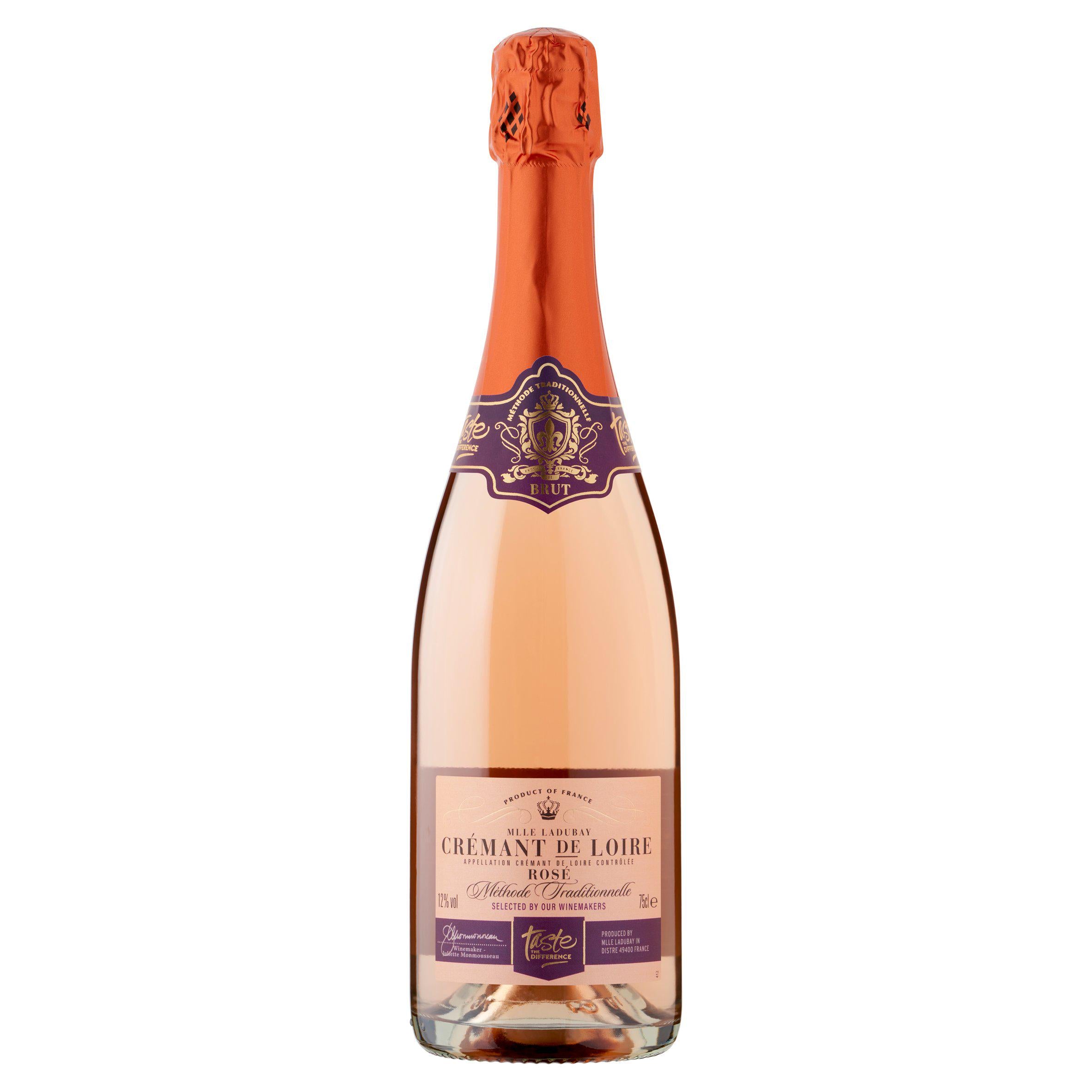Sainsbury's Crémant de Loire Rosé 75cl, imported from the UK