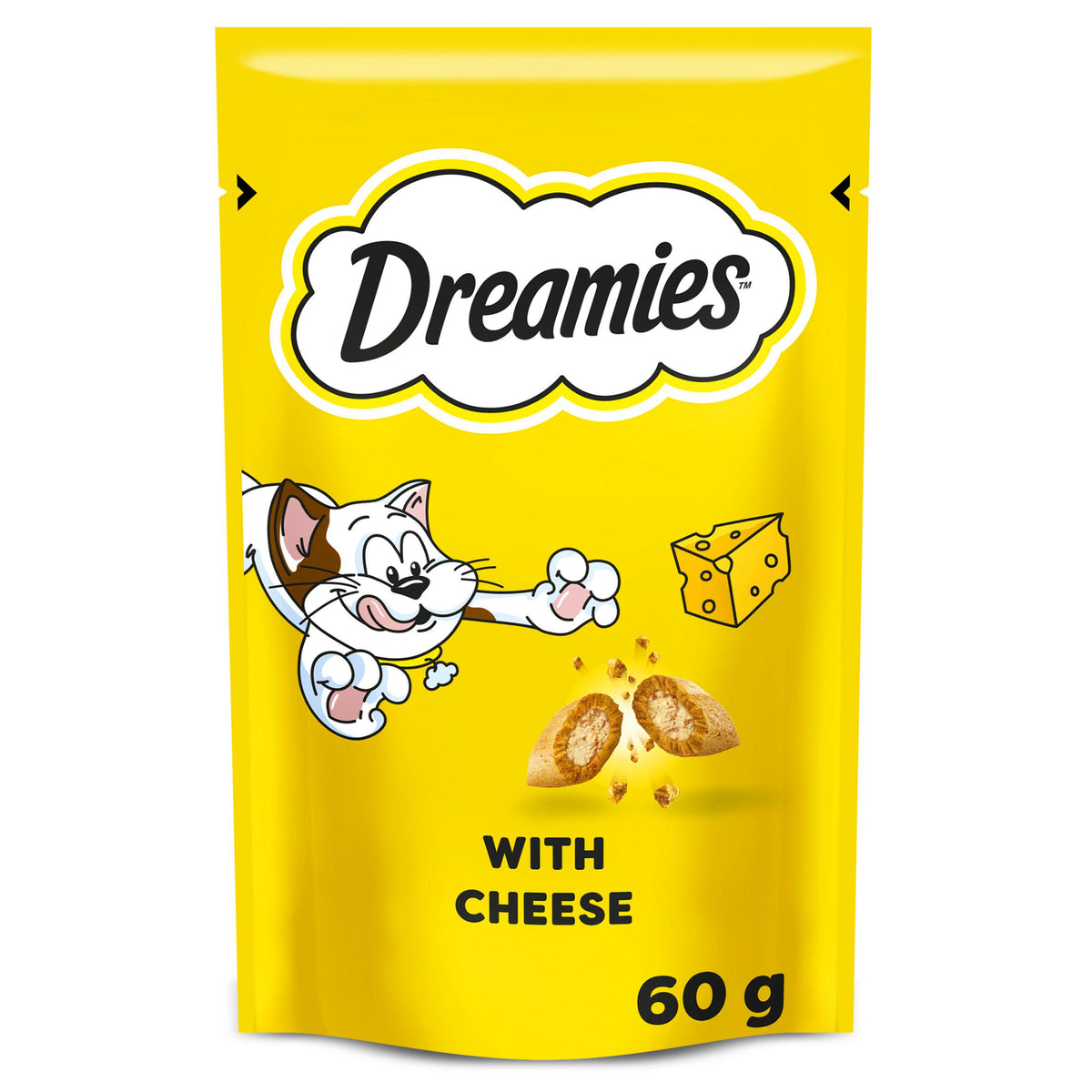 Dreamies cheese cat treats 60g - British product