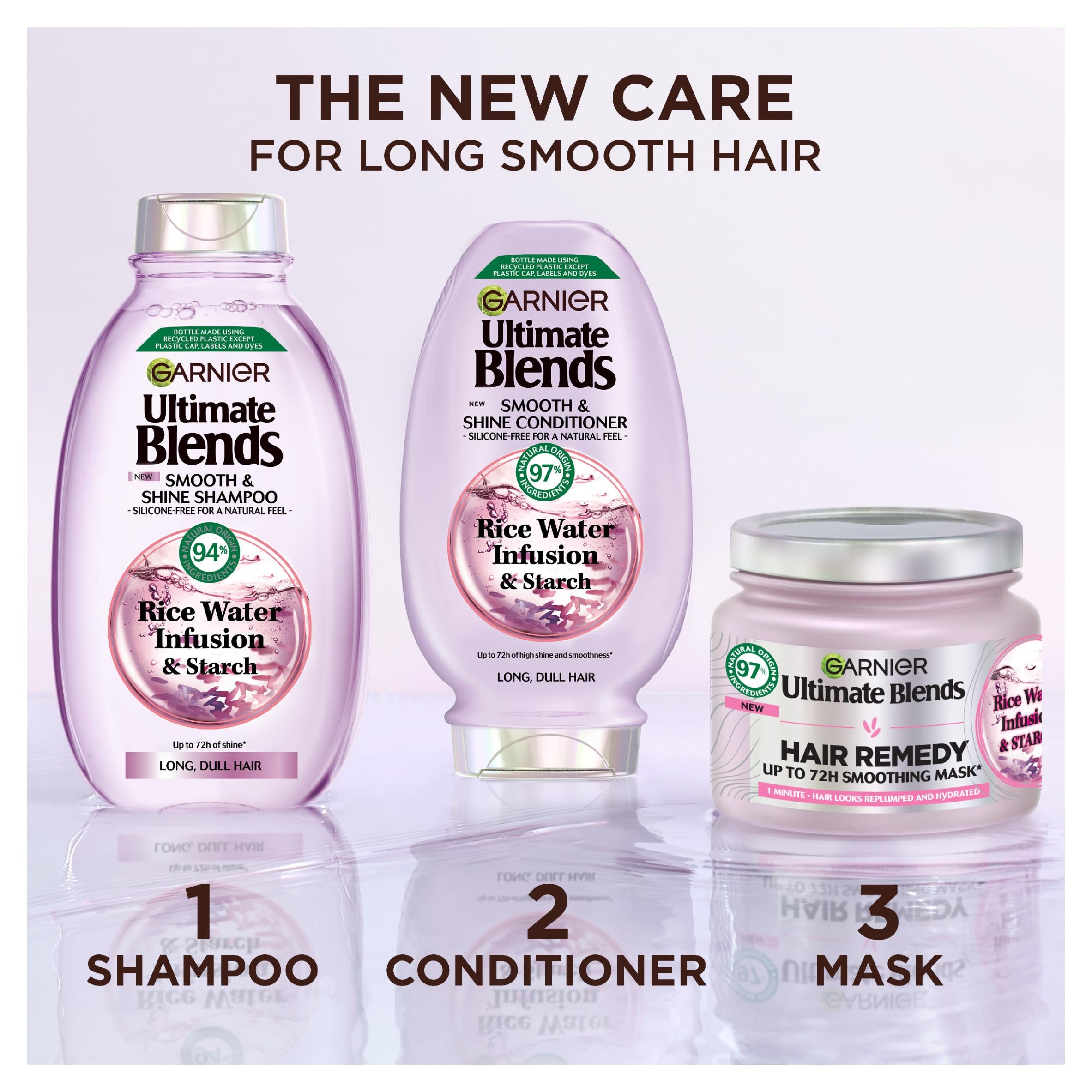 Garnier Rice Water Hair Remedy Mask Long Hair 380ml, UK version