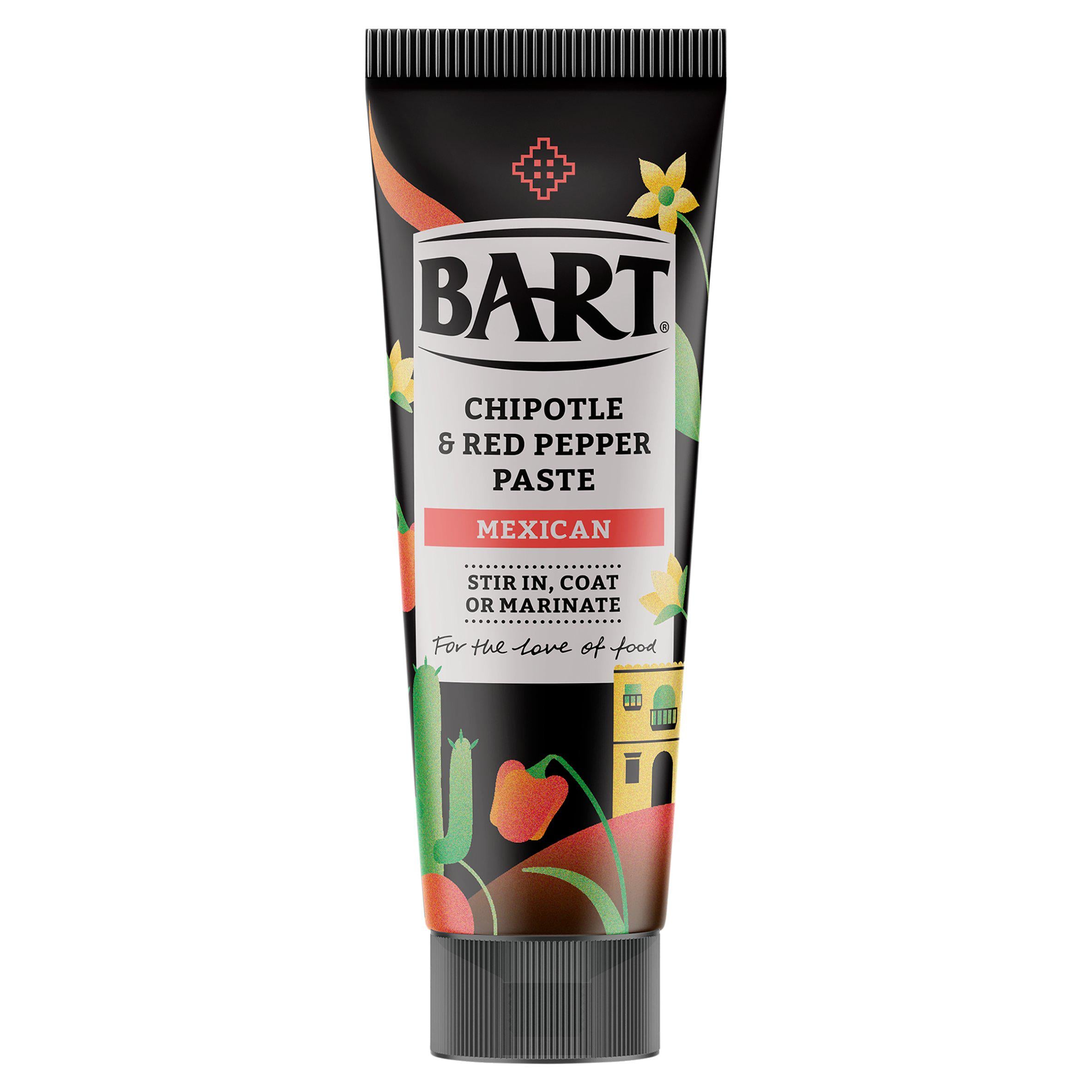Bart chipotle red pepper paste 80g - British product