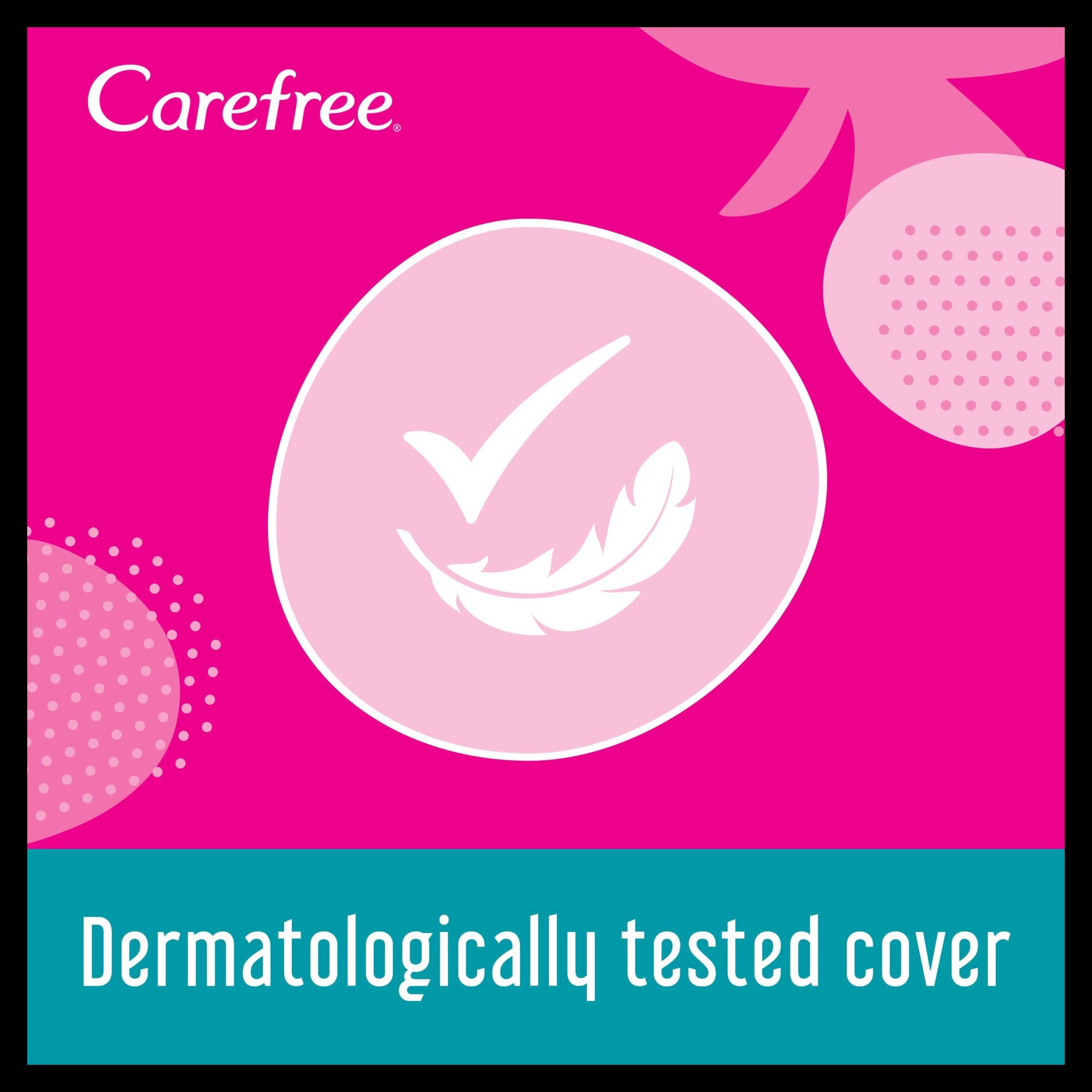 Carefree Normal panty liners with Cotton Extract 20 count, imported from the UK