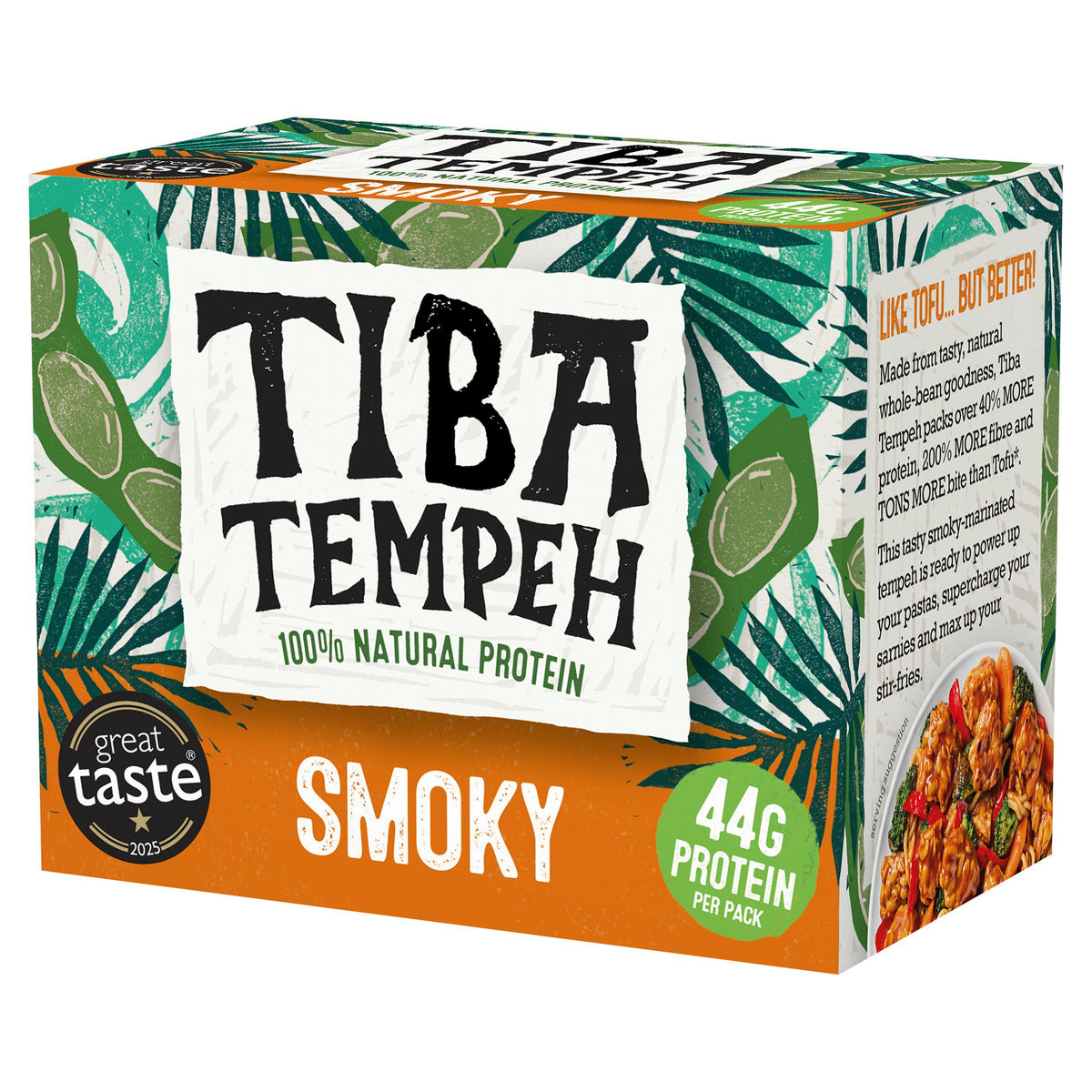 Tiba smoky tempeh 220g - British product