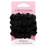 Sainsbury's soft slim scrunchies x4 - British product