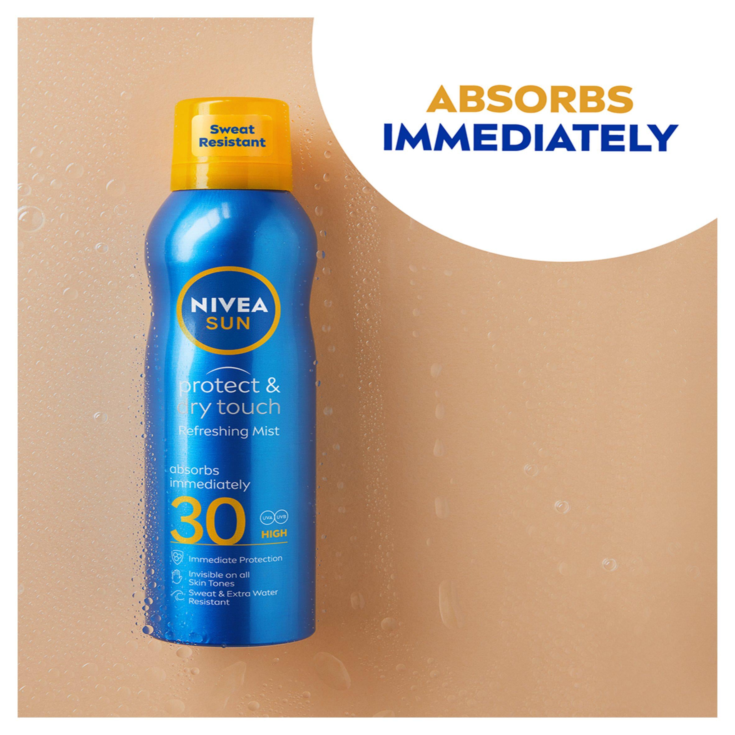 Nivea SPF 30 sun mist 200ml, imported from the UK