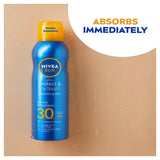 Nivea SPF 30 sun mist 200ml, imported from the UK