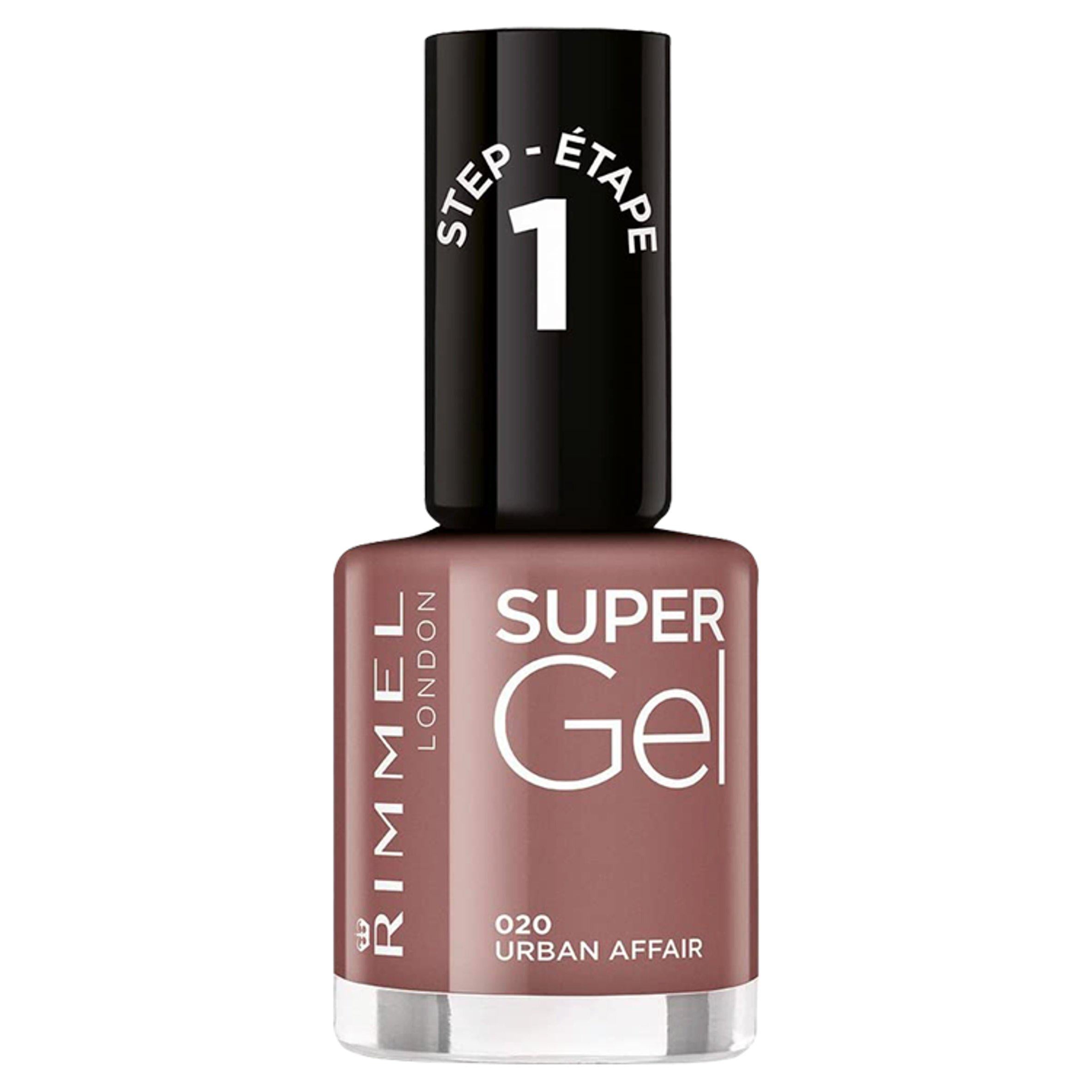 Rimmel Super Gel nail polish Urban Affair 12ml (British brand)