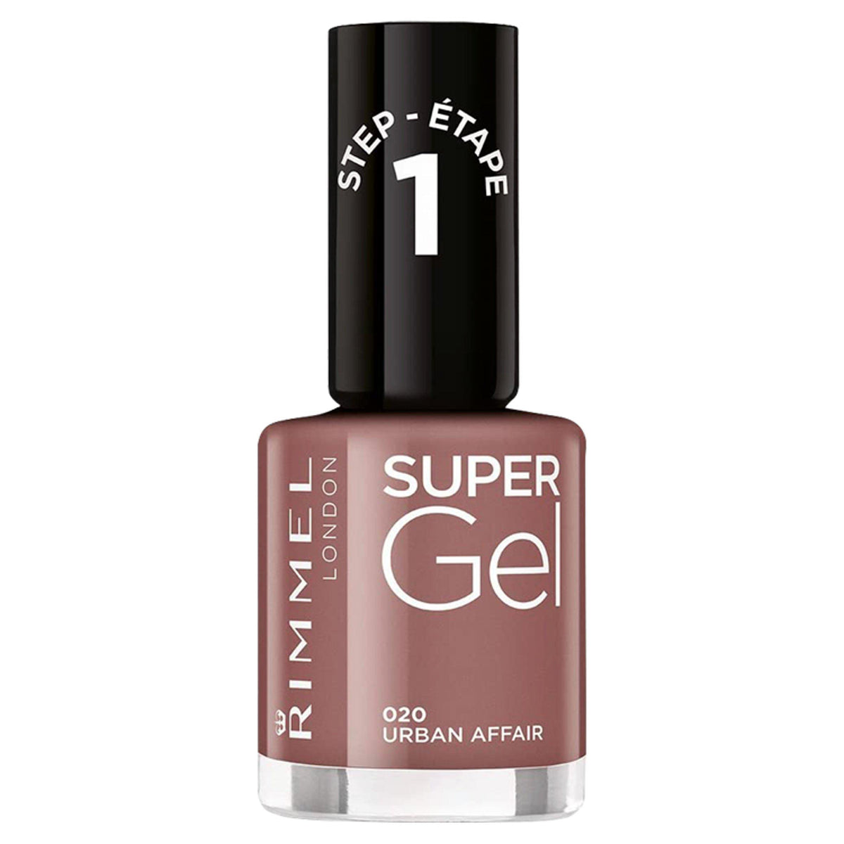 Rimmel Super Gel nail polish Urban Affair 12ml (British brand)