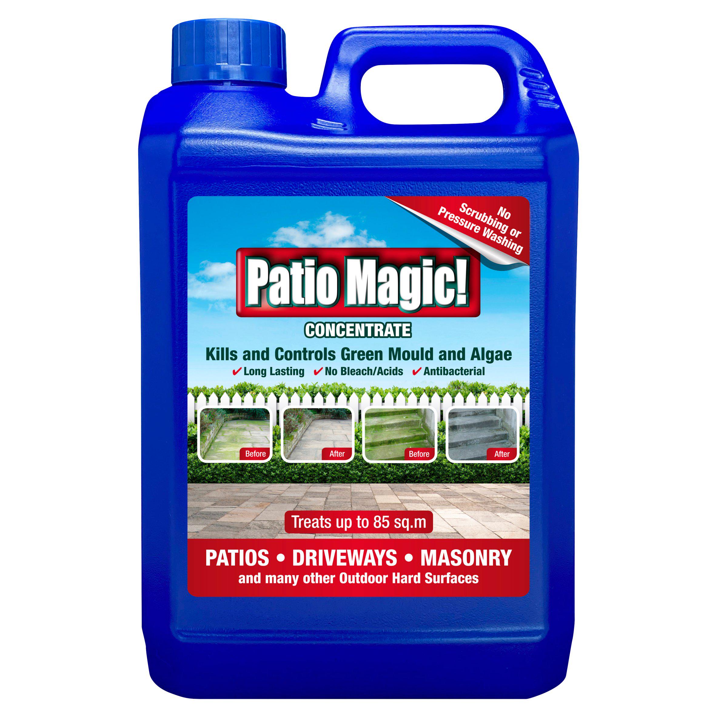 Patio Magic disinfectant concentrate 2.5L bottle (British brand)