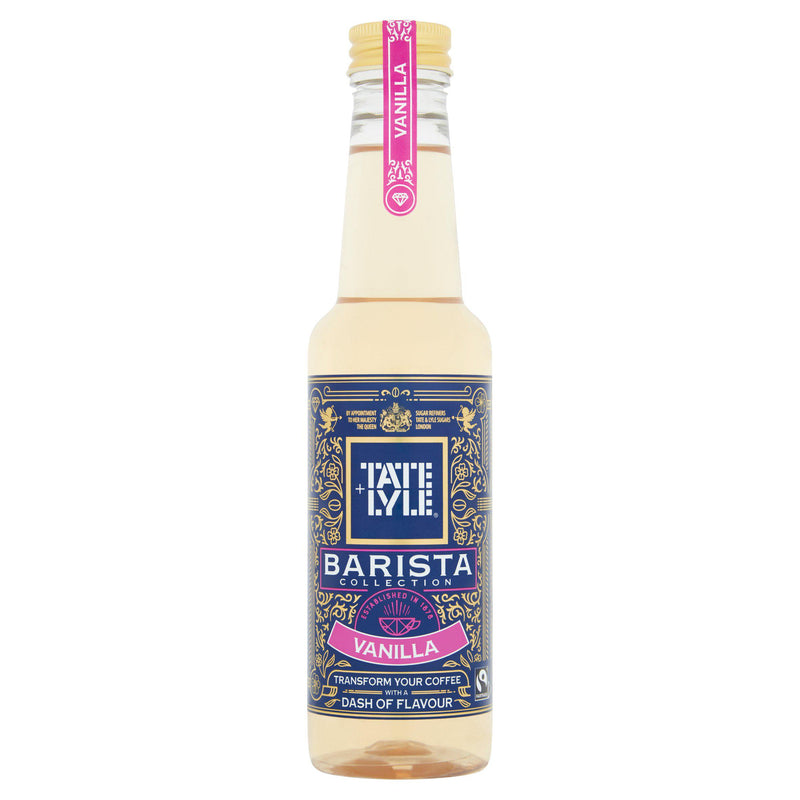 Tate & Lyle Vanilla Coffee Syrup 250ml, UK version