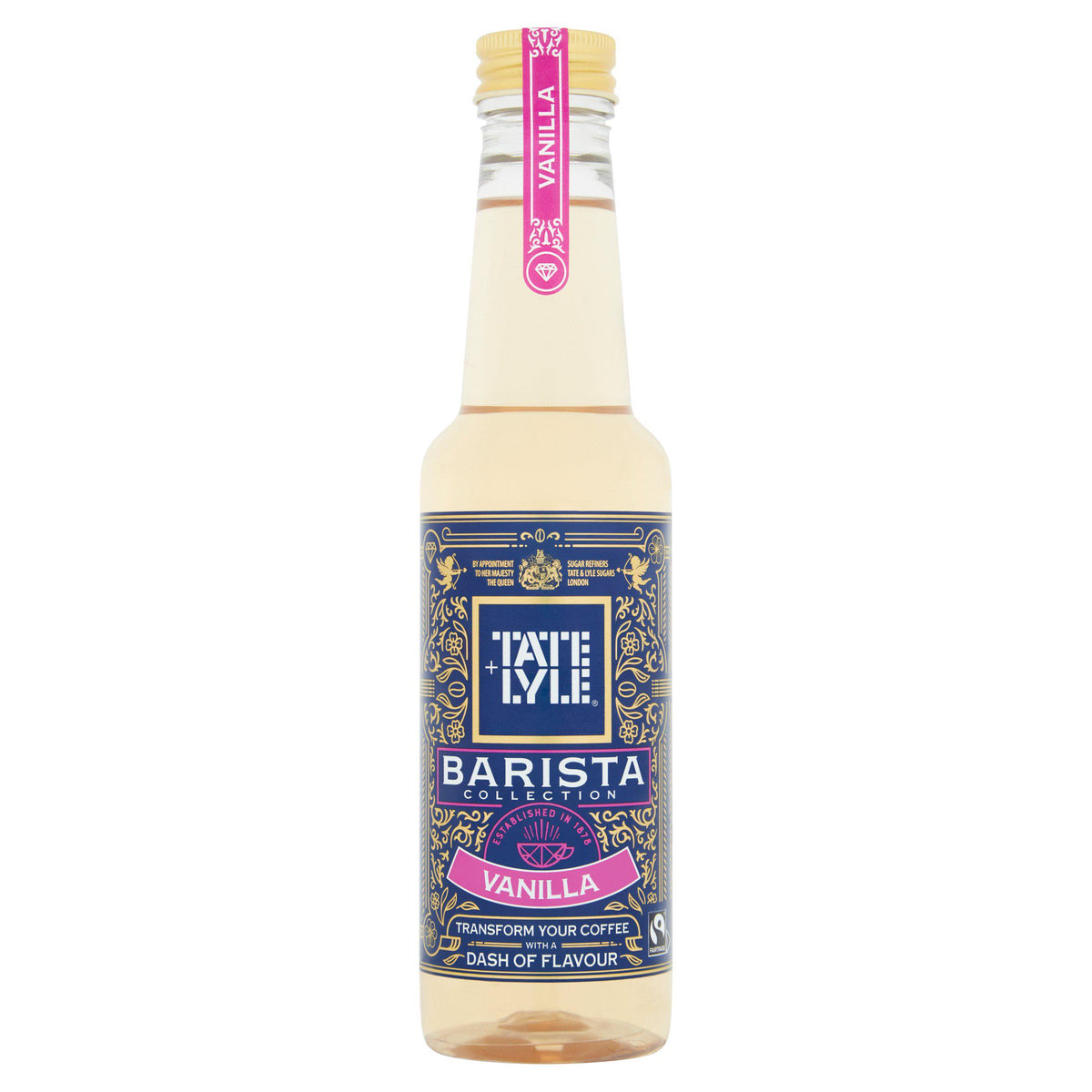 Tate & Lyle Vanilla Coffee Syrup 250ml, UK version