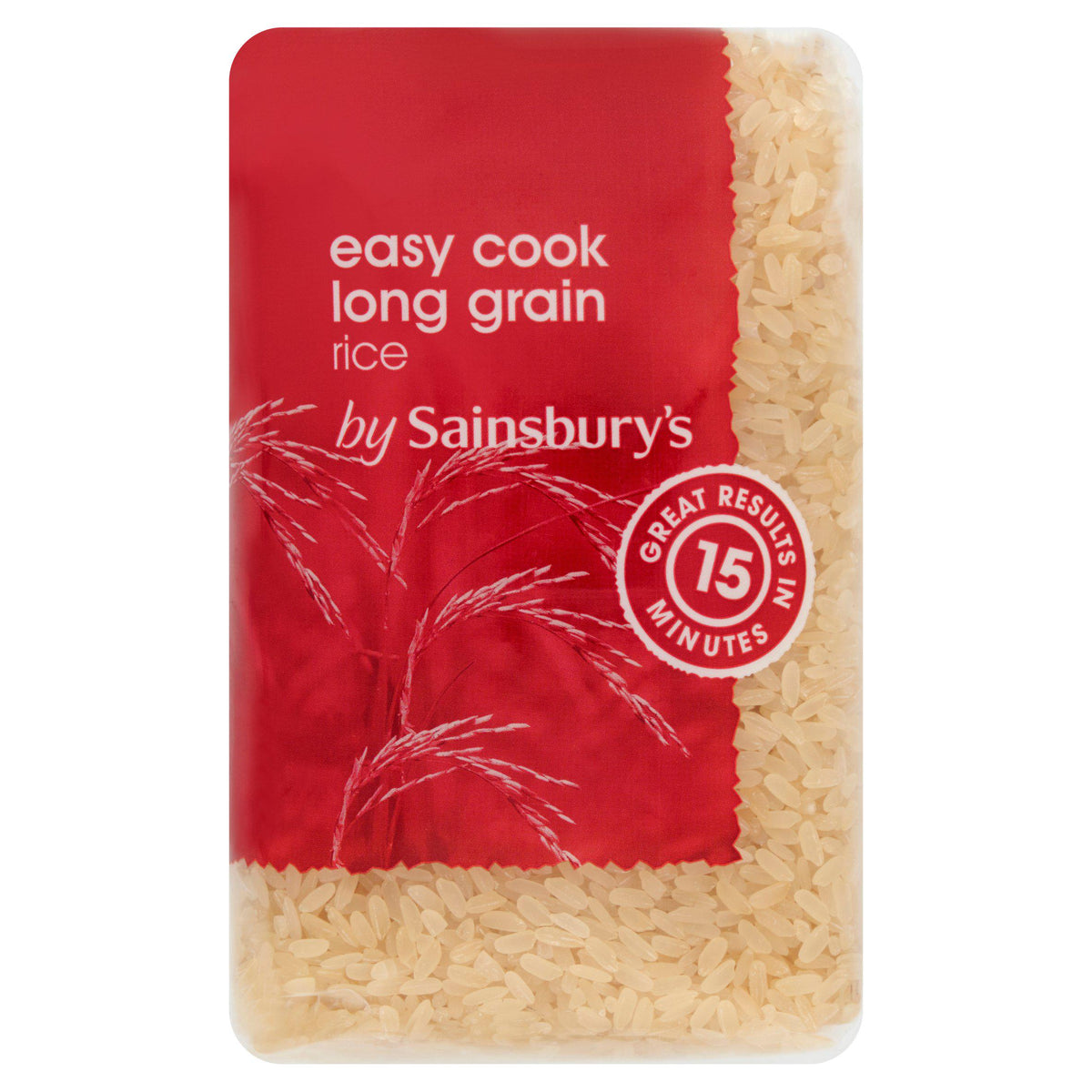 Sainsbury's Easy Cook long grain white rice 500g, UK version