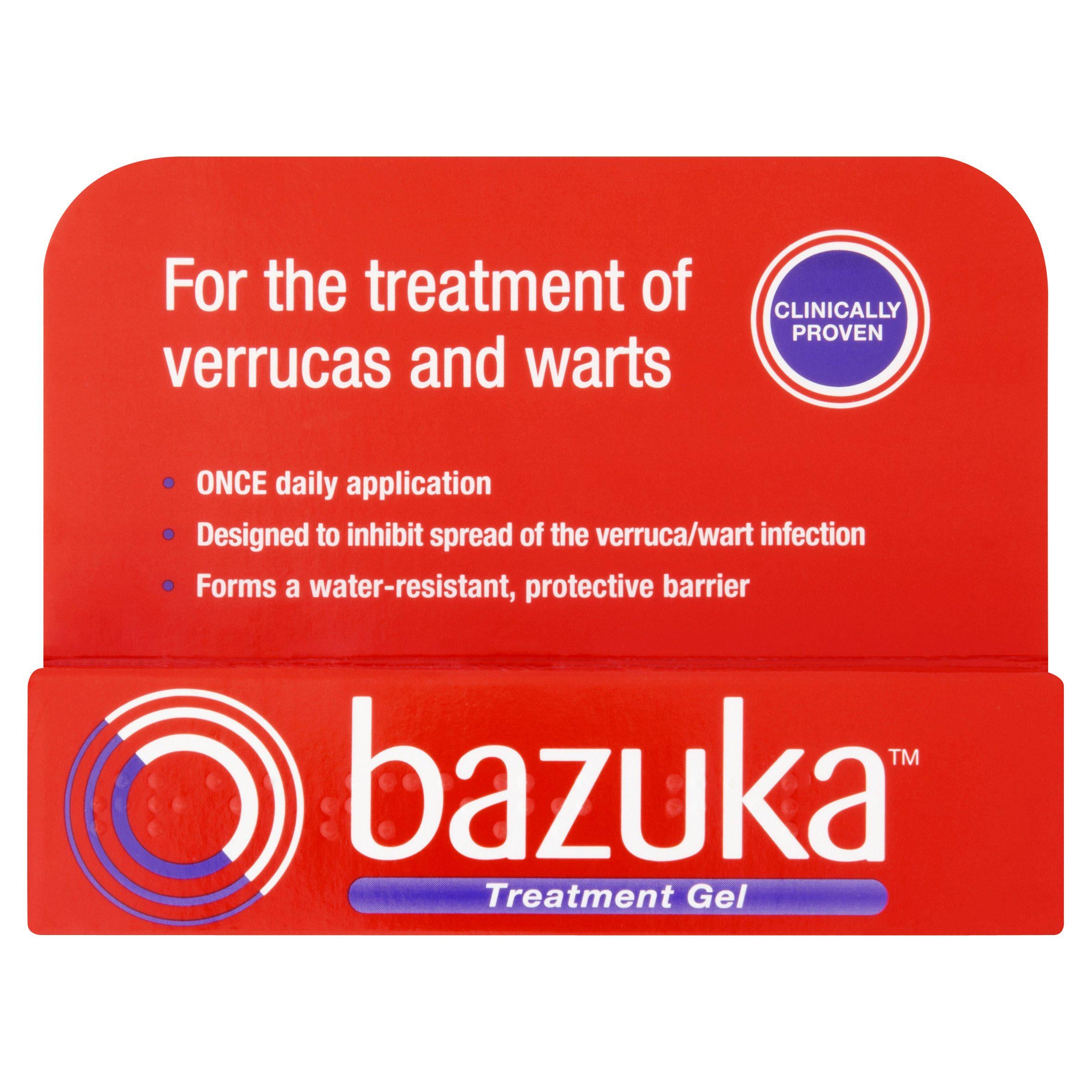 Bazuka treatment gel 6g (British brand)