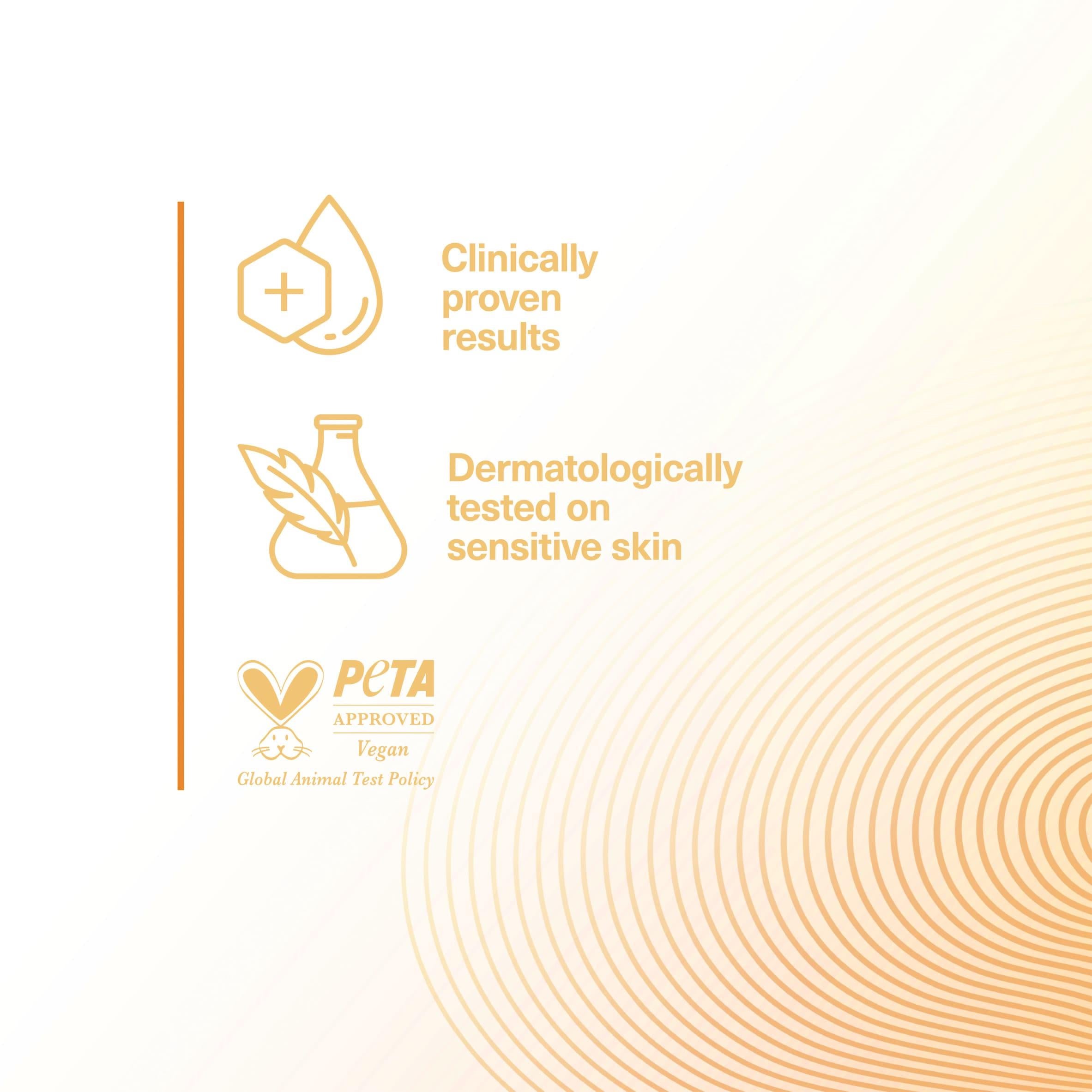 Simple Glow+ Serum 10% Vitamins C+E+F 30ml, imported from the UK