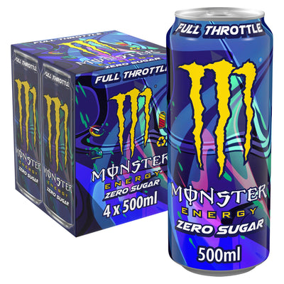 Sainsburys Monster Energy Lewis Hamilton Zero Sugar 4x500ml- Buy online at McGrocer